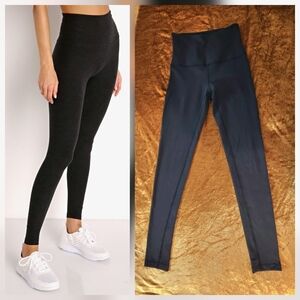 Beyond Yoga Spacedye High Waisted Midi Legging Darkest Night